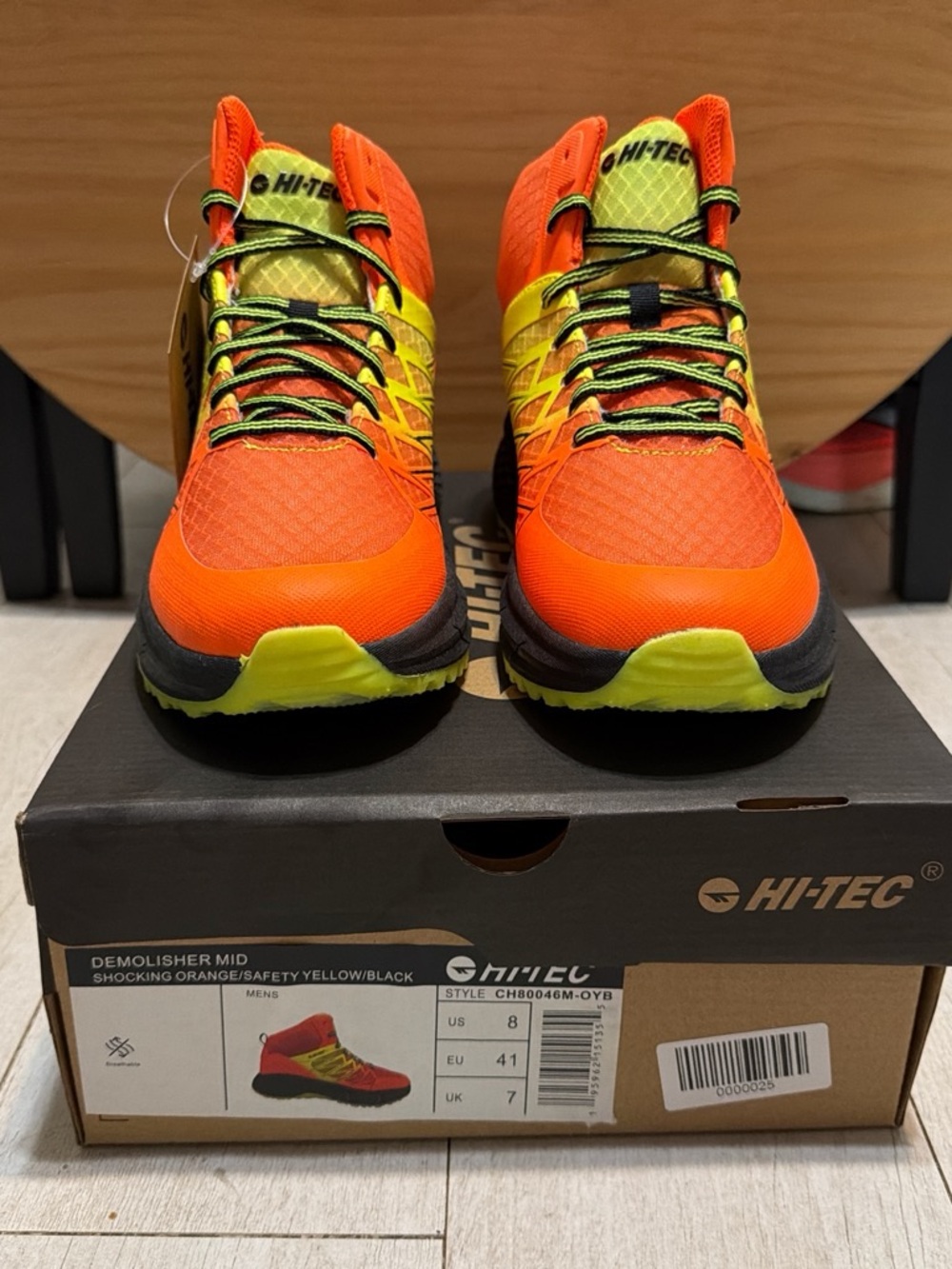 Hi-Tec Trail Running Shoes - Orange & Yellow